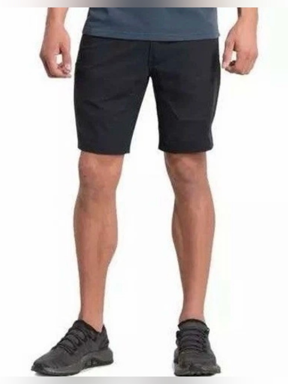 Kuhl Silencer Cargo Shorts Men's Black Hybrid Trail Stretch Hiking Outdoor Sz 34